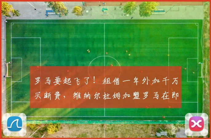 罗马要起飞了！租借一年外加千万买断费，维纳尔杜姆加盟罗马在即
